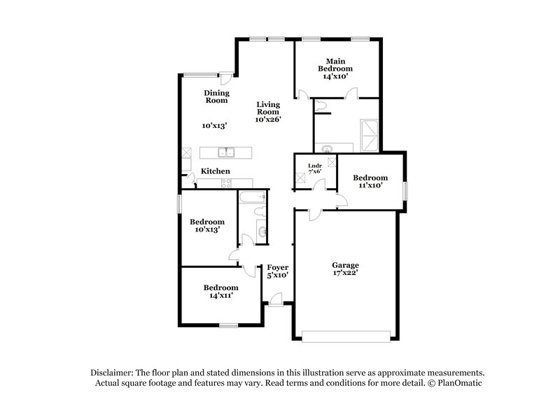 1,985/Mo, 965 Corbitt Ln Fate, TX 75189 Floor Plan View