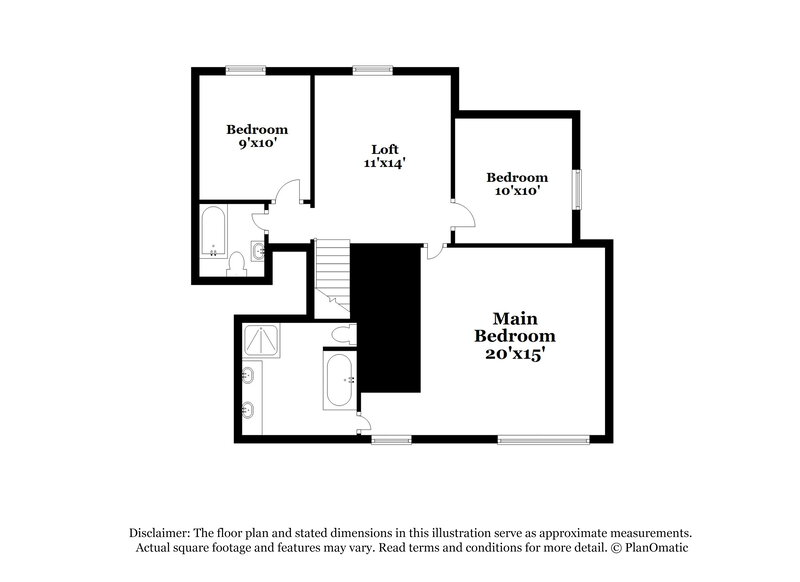 2,605/Mo, 1429 Stillmeadow Dr Mesquite, TX 75181 Floor Plan View 2