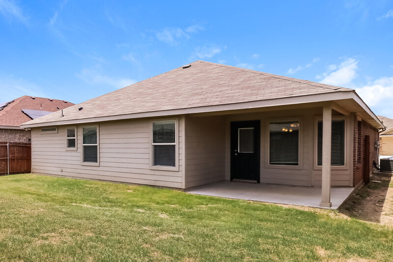 3,200/Mo, 2533 Clarks Mill Ln Fort Worth, TX 76123 Rear View
