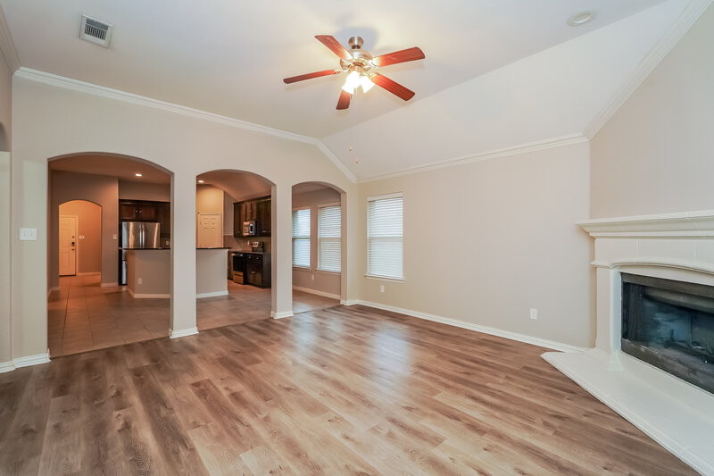 2,470/Mo, 7413 Errandale Dr Fort Worth, TX 76179 Living Room View 2