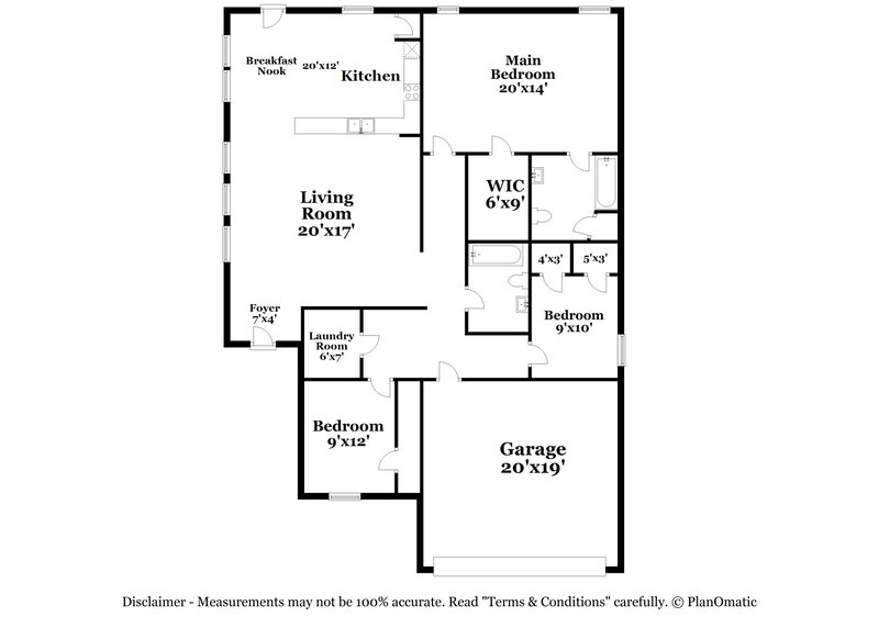 2,335/Mo, 745 Capricorn St Cedar Hill, TX 75104 Floor Plan View