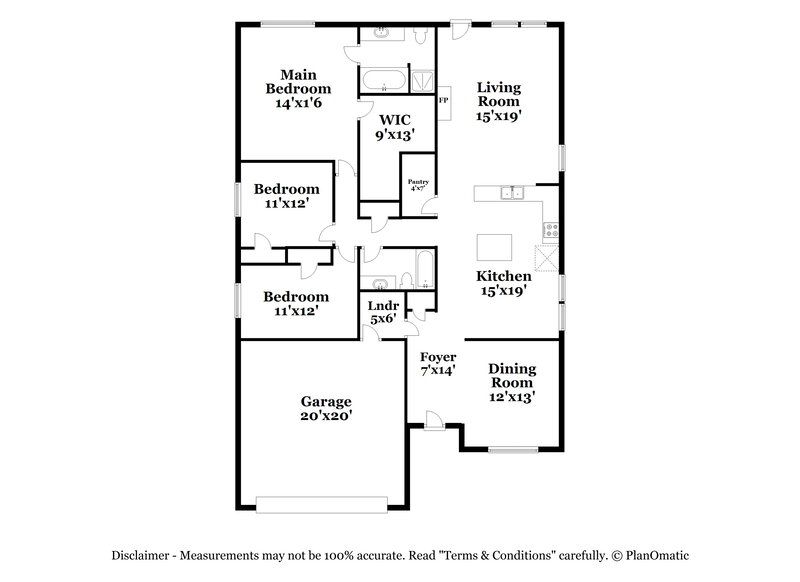 2,220/Mo, 9104 Chisholm Trl Cross Roads, TX 76227 Floor Plan View