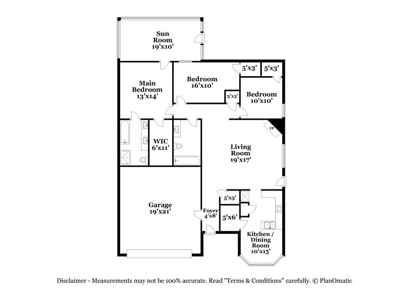 2,085/Mo, 12420 Silver Mist Trl Burleson, TX 76028 Floor Plan View