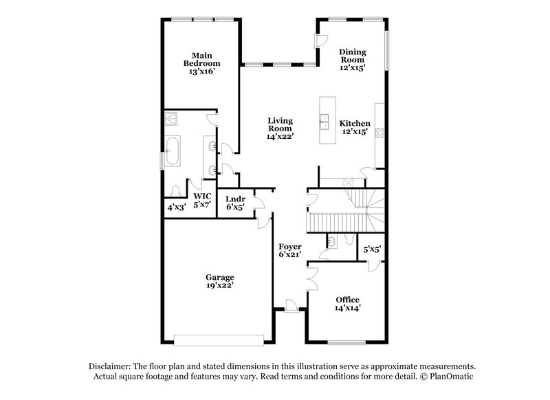 2,940/Mo, 6253 Jackstaff Dr Fort Worth, TX 76179 Floor Plan View