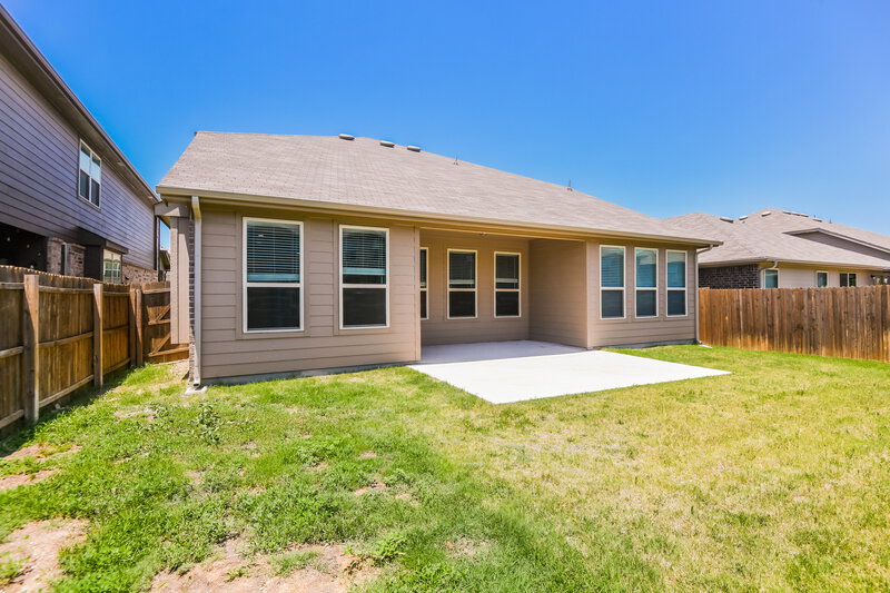 2,940/Mo, 6253 Jackstaff Dr Fort Worth, TX 76179 Rear View