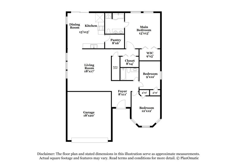 2,355/Mo, 1570 Brookstone Dr Little Elm, TX 75068 Floor Plan View