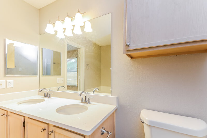 2,355/Mo, 1570 Brookstone Dr Little Elm, TX 75068 Main Bathroom View 2