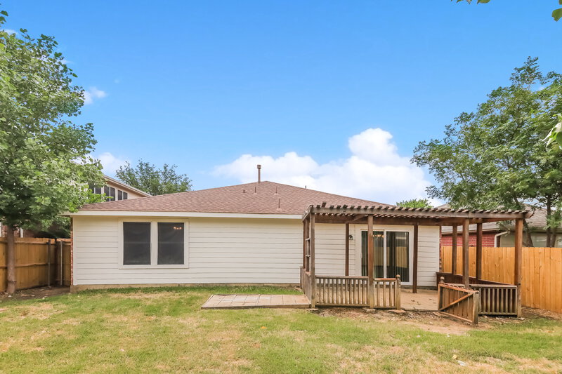 2,355/Mo, 1570 Brookstone Dr Little Elm, TX 75068 Rear View