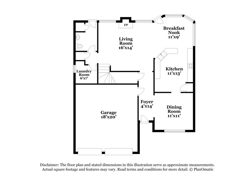 2,765/Mo, 4741 Park Downs Dr Fort Worth, TX 76137 Floor Plan View