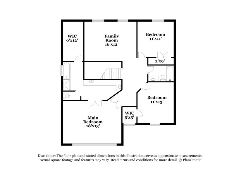 2,765/Mo, 4741 Park Downs Dr Fort Worth, TX 76137 Floor Plan View 2