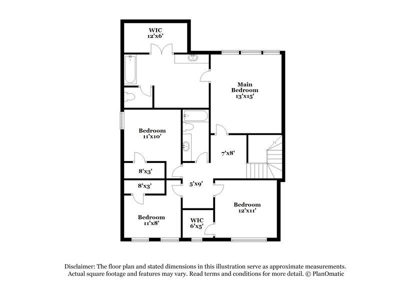 3,270/Mo, 8817 Wayne St Cross Roads, TX 76227 Floor Plan View 2