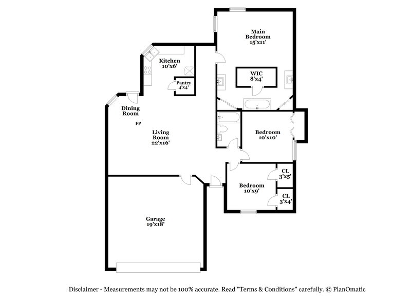 2,055/Mo, 1040 West Hills Ter Saginaw, TX 76179 Floor Plan View