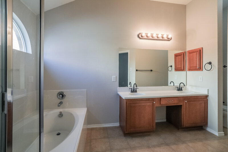 2,295/Mo, 4720 Fox Sedge Ln Denton, TX 76208 Main Bathroom View