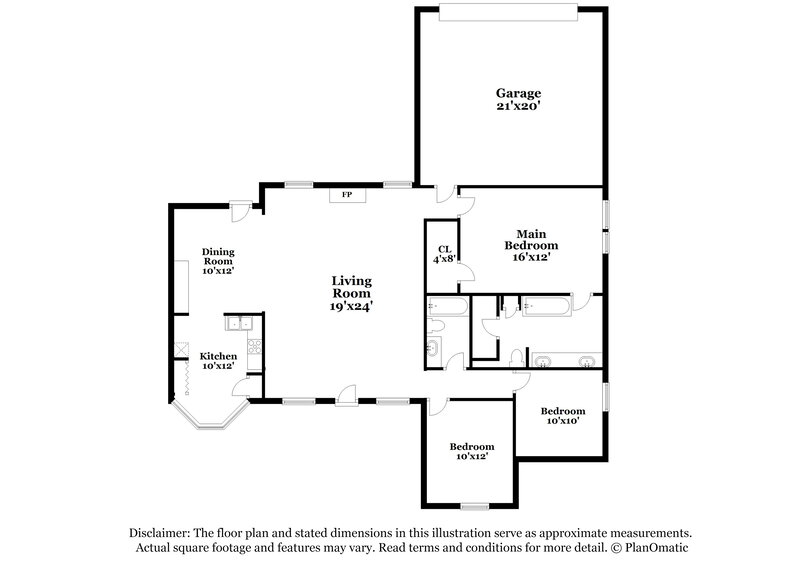 2,170/Mo, 426 Wheatridge St Mesquite, TX 75150 Floorplan View