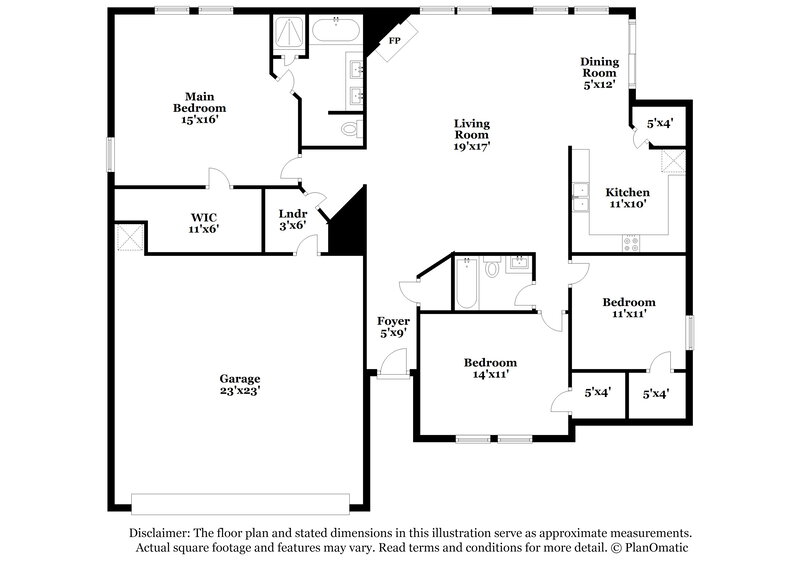 2,285/Mo, 1113 Glencoe Dr Glenn Heights, TX 75154 Floor Plan View