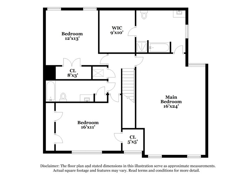 2,445/Mo, 2616 Big Spring Dr Fort Worth, TX 76120 Floor Plan View 2
