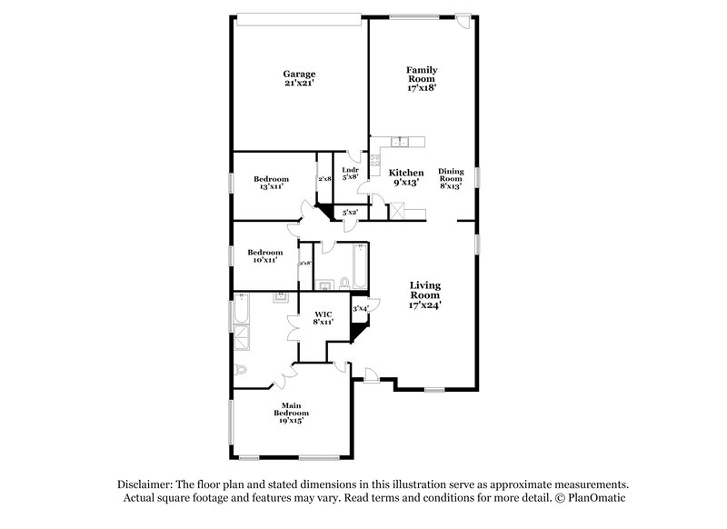 2,440/Mo, 7800 Park Run Rd Fort Worth, TX 76137 Floor Plan View