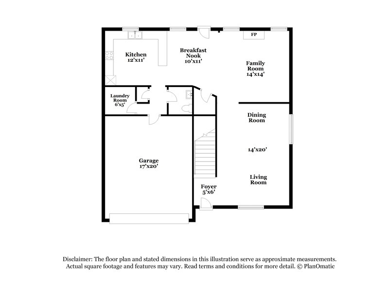 3,290/Mo, 6910 Shore Breeze Ct Arlington, TX 76016 Floor Plan View