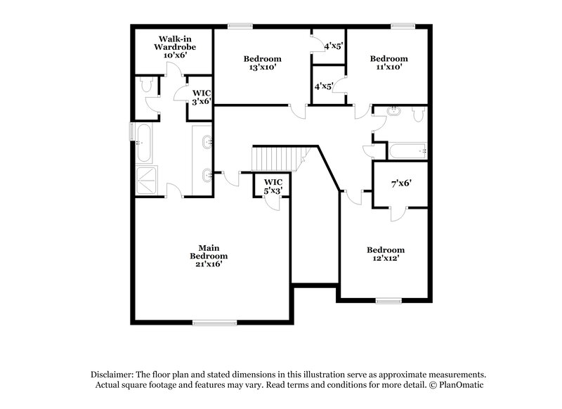 3,290/Mo, 6910 Shore Breeze Ct Arlington, TX 76016 Floor Plan View 2