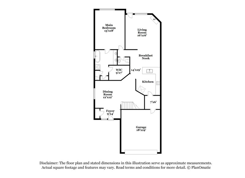 2,540/Mo, 4913 Happy Trl Fort Worth, TX 76244 Floorplan View