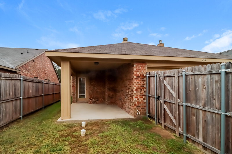 2,145/Mo, 259 Haywood Mews Lancaster, TX 75146 Rear View