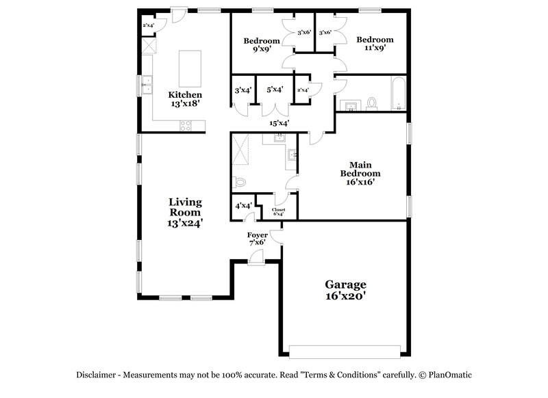 2,185/Mo, 4608 Birchbend Ln Fort Worth, TX 76137 Floor Plan View