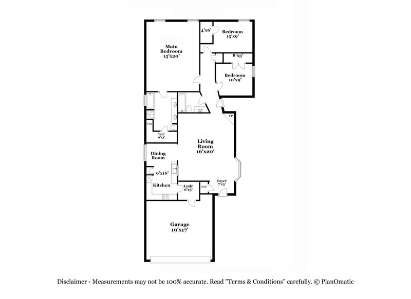 2,140/Mo, 10921 Emerald Park Ln Haslet, TX 76052 Floor Plan View