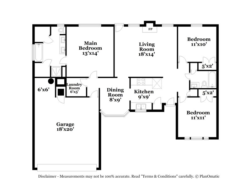1,955/Mo, 100 Sandlewood Ln Burleson, TX 76028 Floor Plan View