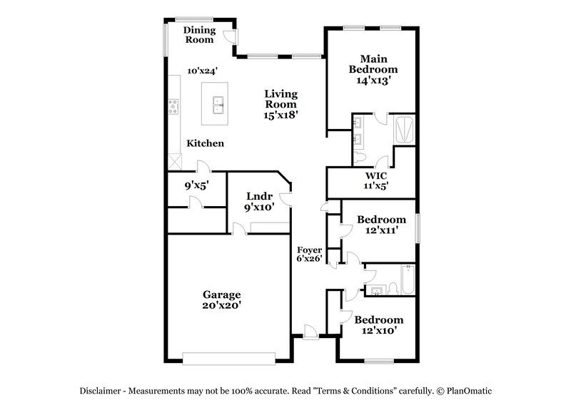 2,300/Mo, 11917 Rustling Oaks Dr Crowley, TX 76036 Floor Plan View