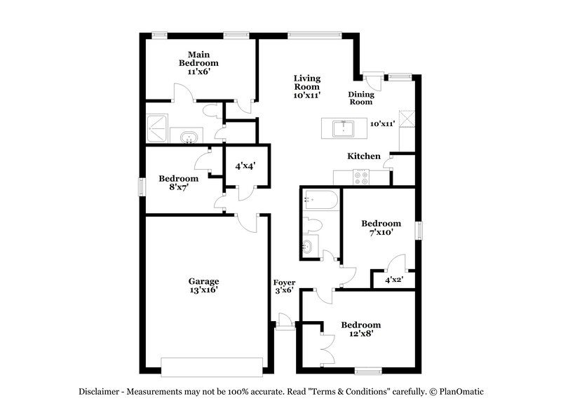2,210/Mo, 1021 Decker Dr Fate, TX 75189 Floor Plan View