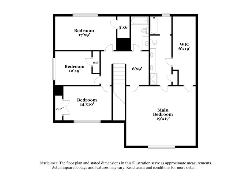 2,395/Mo, 6501 Willow Oak Ct Fort Worth, TX 76112 Floor Plan View 2