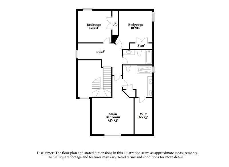 2,165/Mo, 6357 Claire Dr Fort Worth, TX 76131 Floor Plan View 2
