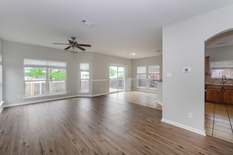 2,165/Mo, 6357 Claire Dr Fort Worth, TX 76131 Living Room View 2