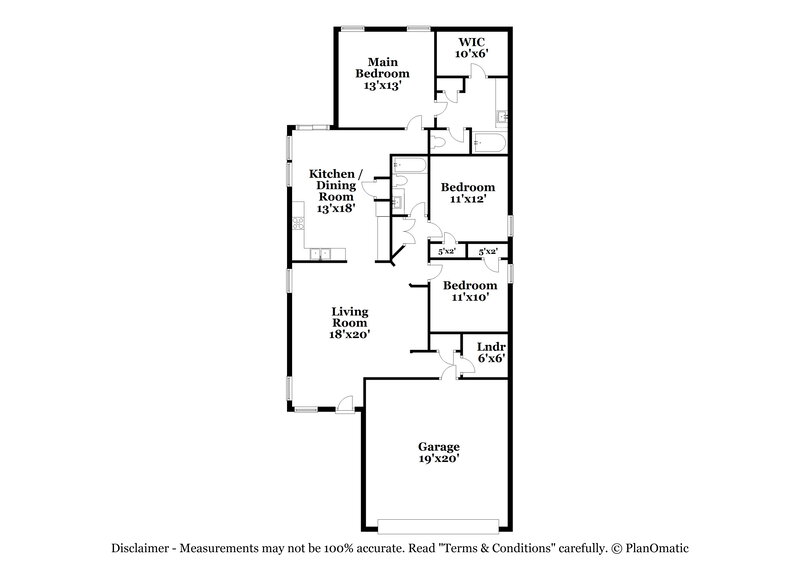 1,970/Mo, 1013 Sunderland Ln Fort Worth, TX 76134 Floor Plan View