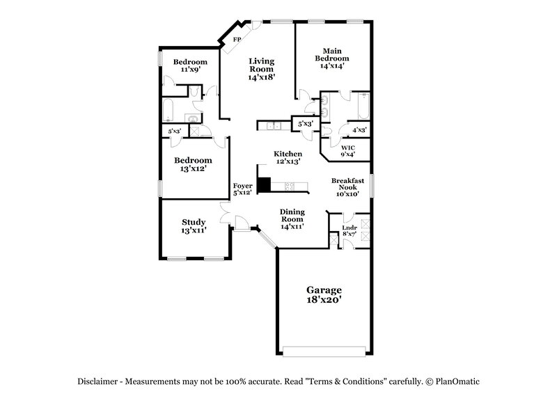 2,430/Mo, 916 Dunkirk Ln Arlington, TX 76017 Floor Plan View