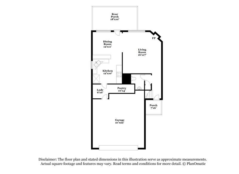 2,400/Mo, 11409 Gloriosa Dr Fort Worth, TX 76244 Floor Plan View