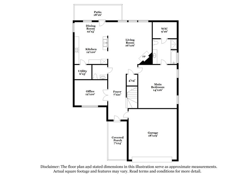 2,395/Mo, 2025 Hanakoa Falls Dr Anna, TX 75409 Floor Plan View