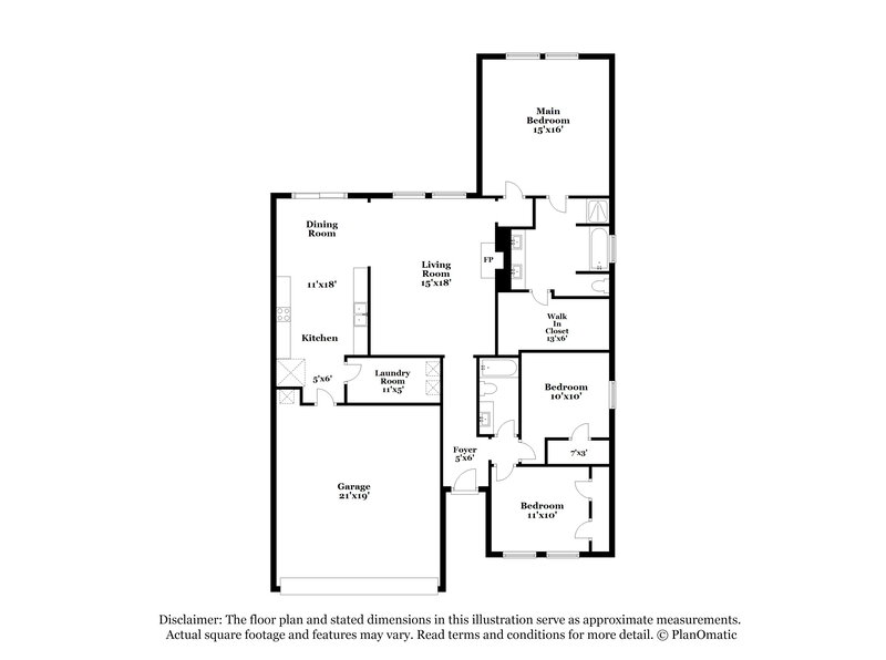 0/Mo, 904 Starling Ln Aubrey, TX 76227 Floor Plan View