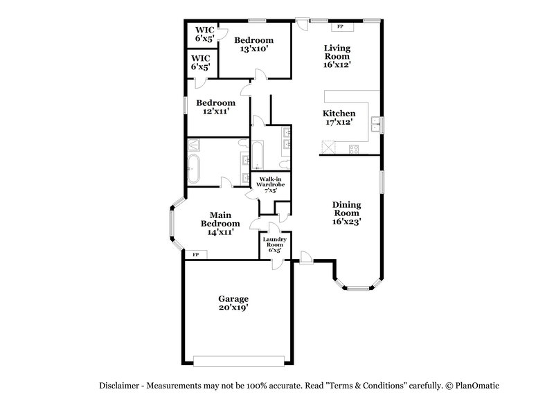 2,345/Mo, 4648 Feathercrest Dr Fort Worth, TX 76137 Floor Plan View