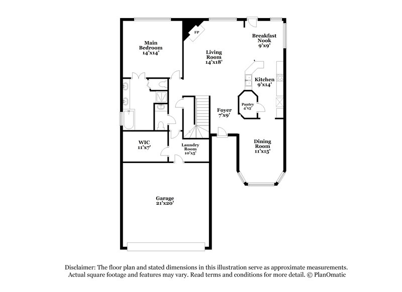 2,715/Mo, 3354 Roddy Dr Fort Worth, TX 76123 Floor Plan View