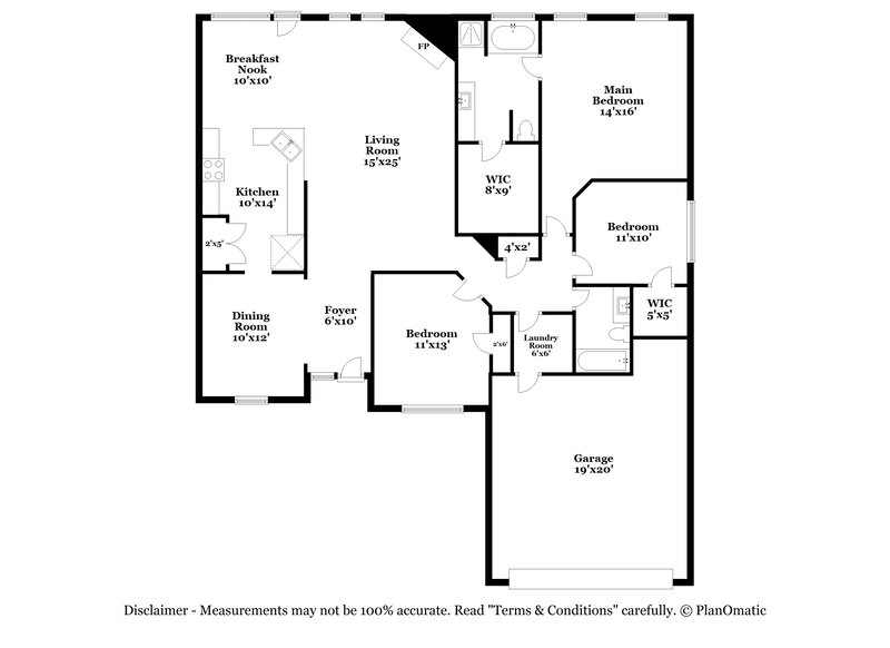 2,645/Mo, 2921 Custer Dr Corinth, TX 76210 Floor Plan View