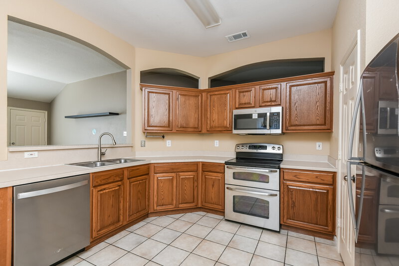 2,160/Mo, 8344 Bowspirit Ln Hurst, TX 76053 Kitchen View 2