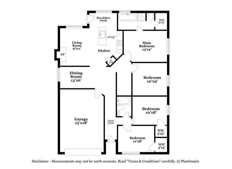 2,390/Mo, 1041 Singletree Dr Forney, TX 75126 Floor Plan View