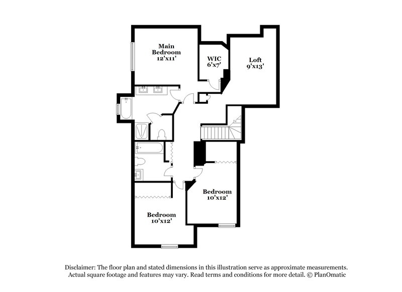 2,125/Mo, 601 Meadowbrook St Lake Dallas, TX 75065 Floorplan View 2