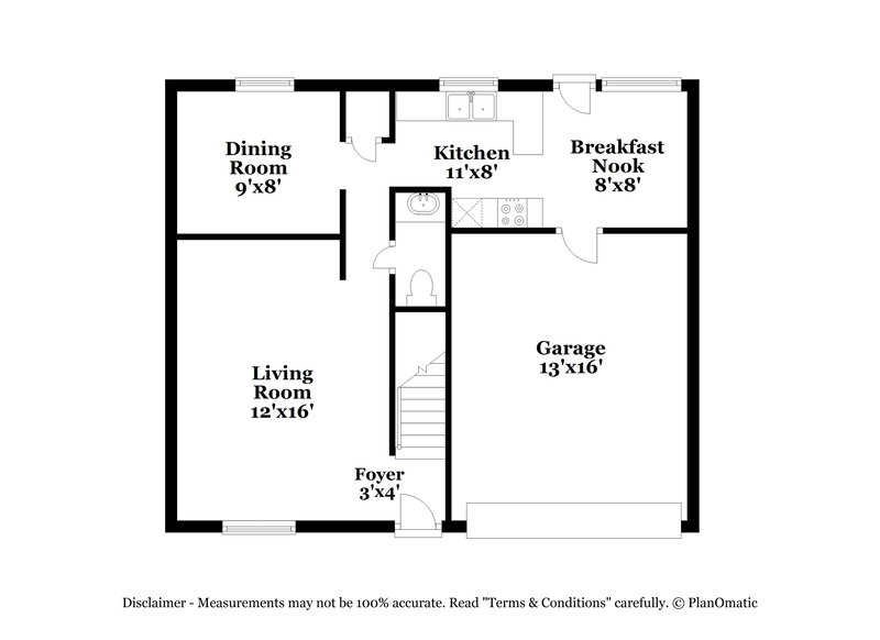 2,465/Mo, 3320 Knoll Trl Balch Springs, TX 75180 Floor Plan View