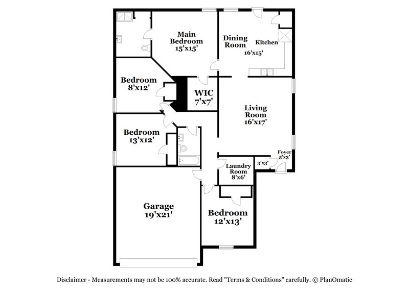 2,055/Mo, 1216 Basswood Ln Royse City, TX 75189 Floor Plan View