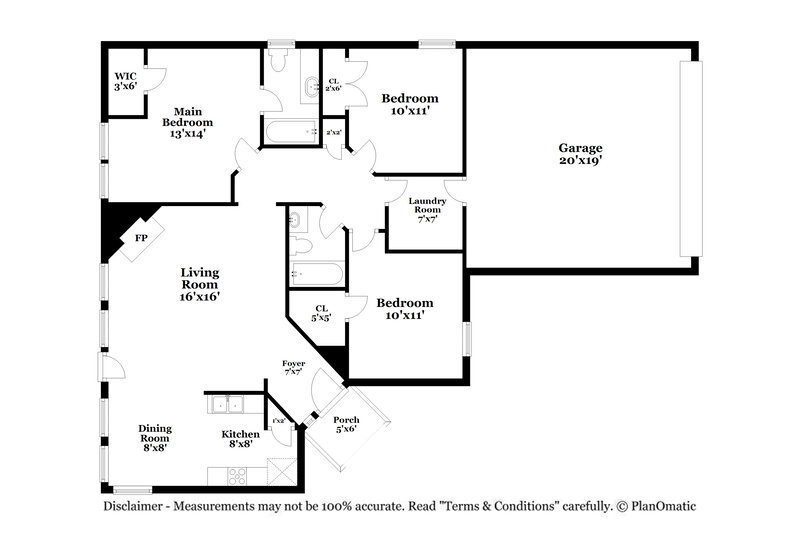 2,045/Mo, 2504 Castle Ridge Dr McKinney, TX 75071 Floor Plan View