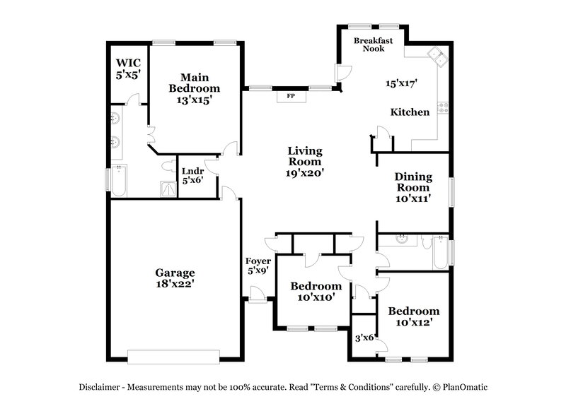 2,340/Mo, 612 Ridgehill Dr Burleson, TX 76028 Floor Plan View