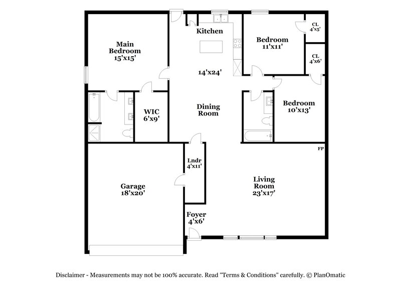 2,155/Mo, 312 Meadow St Saginaw, TX 76179 Floor Plan View