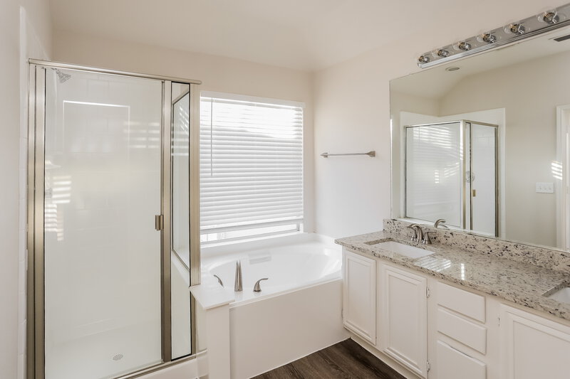 2,470/Mo, 7862 Park Downs Dr Fort Worth, TX 76137 Main Bathroom View